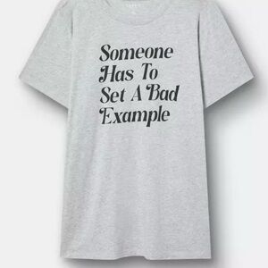 Torrid Light Gray Statement Tee